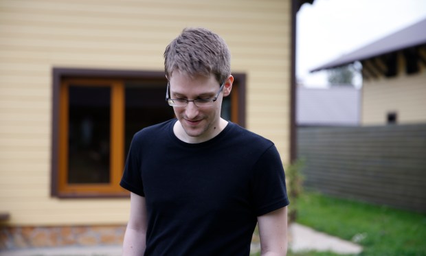 Edward Snowden i "Citizenfour." Foto: Laura Poitras